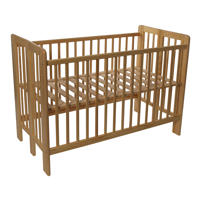 BC05 Standard Foldable Solid Wooden Baby Cot