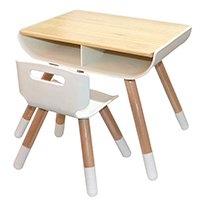 KT01 Height Adjustable Kids Table and Chair Set